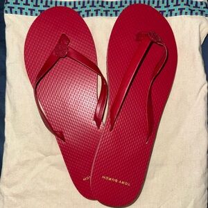 Tory Burch Red Sandals